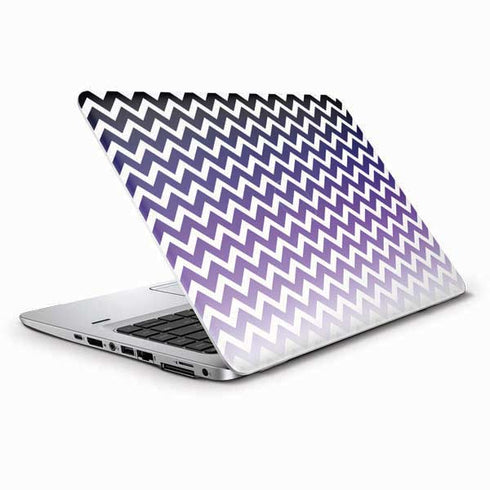 Chevron Purple Ombre HP Elitebook Skin